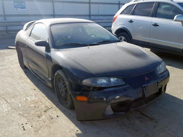 4A3AK44Y9XE145389 - 1999 MITSUBISHI ECLIPSE GS BLACK photo 1