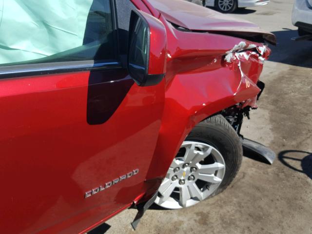 1GCGSCEN7J1228541 - 2018 CHEVROLET COLORADO L RED photo 9