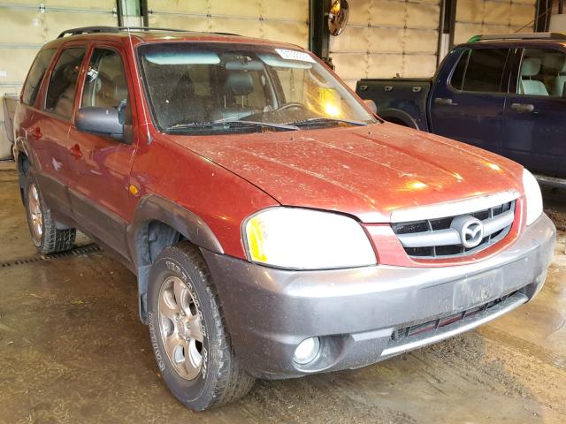 4F2CZ96163KM41289 - 2003 MAZDA TRIBUTE ES RED photo 1