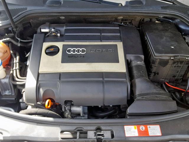 WAUNF68P76A001509 - 2006 AUDI A3 2.0 PRE BLUE photo 7