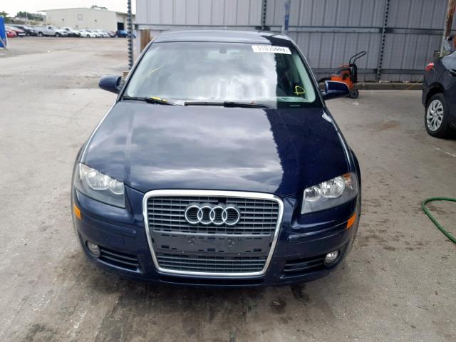 WAUNF68P76A001509 - 2006 AUDI A3 2.0 PRE BLUE photo 9