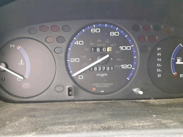 2HGEJ6617YH570382 - 2000 HONDA CIVIC BASE Gümüş foto 8