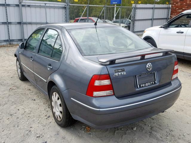 3VWRK69M15M075415 - 2005 VOLKSWAGEN JETTA GL GRAY photo 3