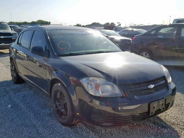 1G1AL55FX77361008 - 2007 CHEVROLET COBALT LT BLACK photo 1