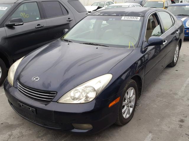 JTHBF30G125020882 - 2002 LEXUS ES 300 BLUE photo 2