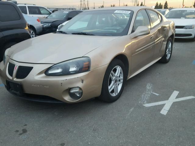 2G2WR524351333404 - 2005 PONTIAC GRAND PRIX ოქროსფერი ფოტო 2