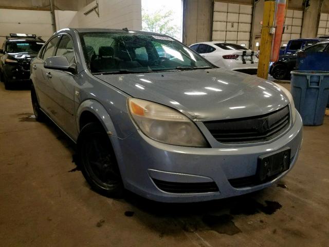 1G8ZS57N28F245773 - 2008 SATURN AURA XE GRAY photo 1