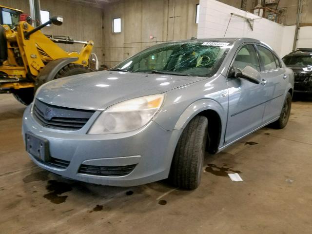 1G8ZS57N28F245773 - 2008 SATURN AURA XE GRAY photo 2