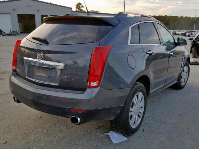 3GYFNAEY7AS507269 - 2010 CADILLAC SRX LUXURY GRAY photo 4