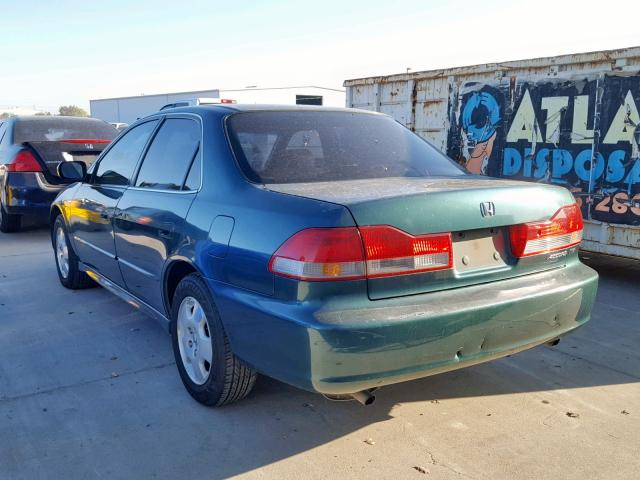 1HGCG16562A025002 - 2002 HONDA ACCORD EX GREEN photo 3