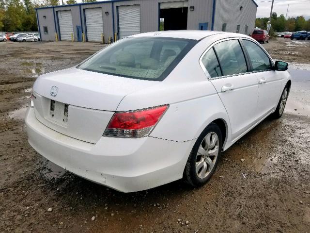 1HGCP26839A075480 - 2009 HONDA ACCORD EXL WHITE photo 4