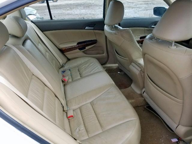 1HGCP26839A075480 - 2009 HONDA ACCORD EXL WHITE photo 6