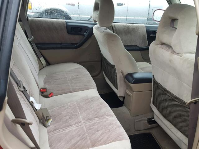 JF1SF65561H760165 - 2001 SUBARU FORESTER S MAROON photo 6