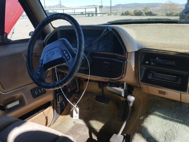 1FMEU15H5LLA82045 - 1990 FORD BRONCO U10 BLUE photo 9