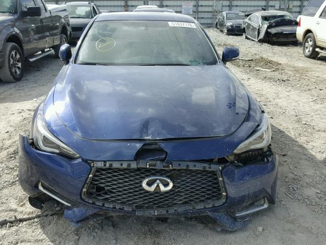 JN1EV7EK3HM363734 - 2017 INFINITI Q60 PREMIU BLUE photo 10