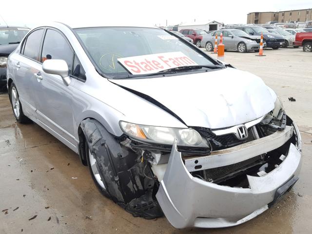2HGFA1F69BH521159 - 2011 HONDA CIVIC LX-S Մոխրագույն լուսանկար 1