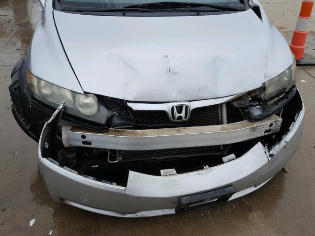 2HGFA1F69BH521159 - 2011 HONDA CIVIC LX-S Մոխրագույն լուսանկար 9