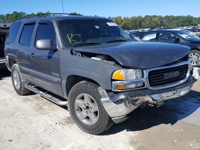 1GKEC13VX2R308788 - 2002 GMC YUKON GRAY photo 1