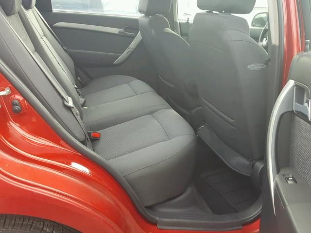 KL1TD5DE8BB239637 - 2011 CHEVROLET AVEO LS RED photo 6