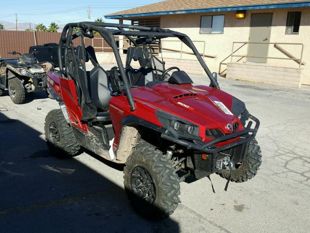 3JBKKAN2XJJ000397 - 2018 CAN-AM COMMANDER BURGUNDY photo 1