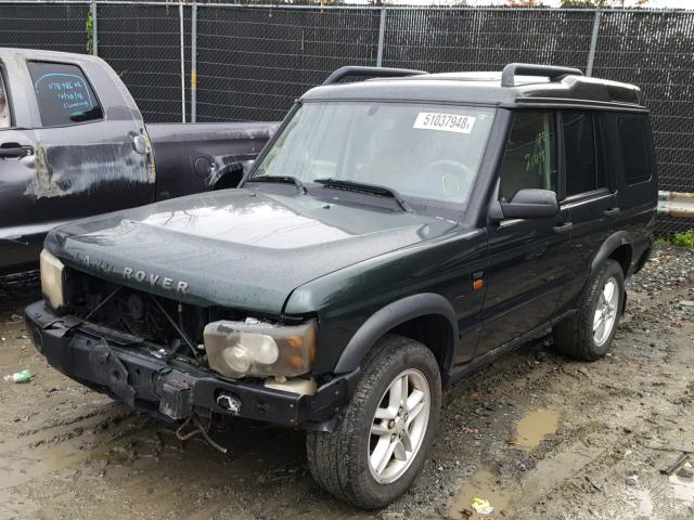 SALTW19494A852797 - 2004 LAND ROVER DISCOVERY GREEN photo 2