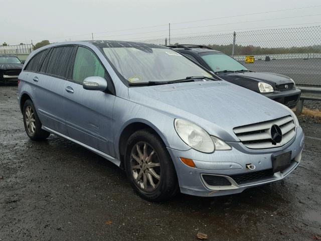 4JGCB65E16A032971 - 2006 MERCEDES-BENZ R 350 BLUE photo 1