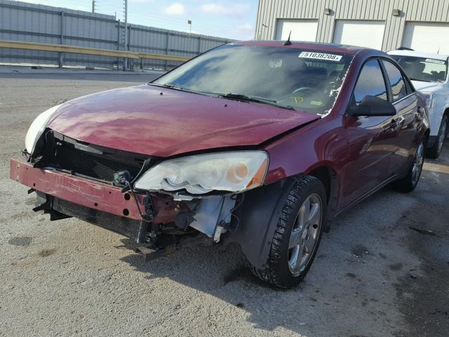 1G2ZH528854118902 - 2005 PONTIAC G6 GT BURGUNDY photo 2