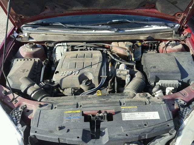 1G2ZH528854118902 - 2005 PONTIAC G6 GT BURGUNDY photo 7