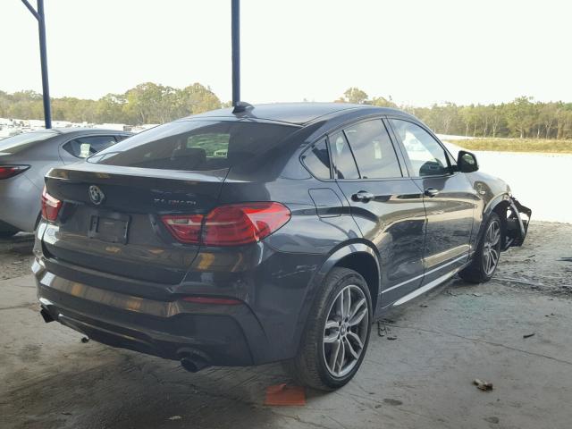 5UXXW7C54H0U25468 - 2017 BMW X4 XDRIVEM BLACK photo 4