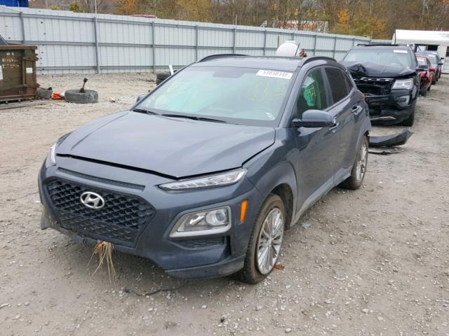 KM8K2CAA2JU106872 - 2018 HYUNDAI KONA SEL BLUE photo 2