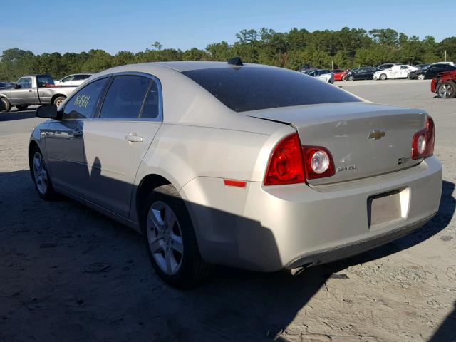 1G1ZB5E0XCF174739 - 2012 CHEVROLET MALIBU LS 金色 照片 3