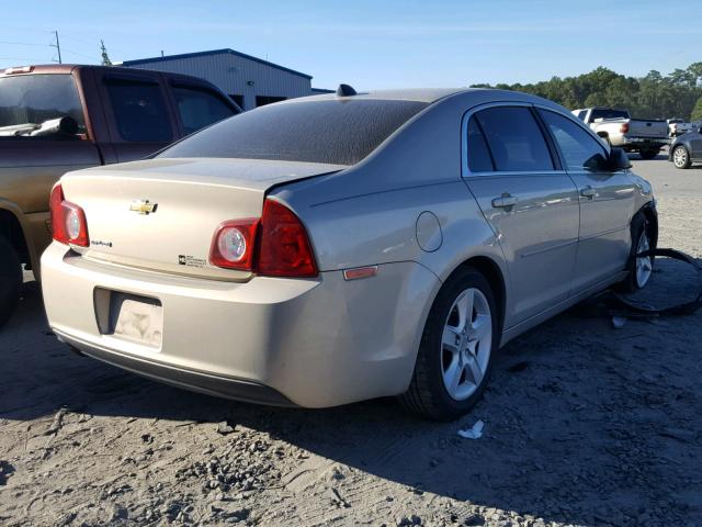 1G1ZB5E0XCF174739 - 2012 CHEVROLET MALIBU LS 金色 照片 4