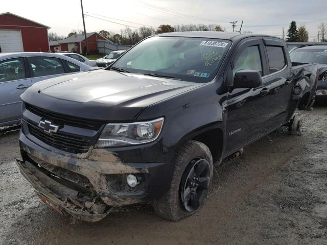1GCGTCE36G1380010 - 2016 CHEVROLET COLORADO L BLACK photo 2
