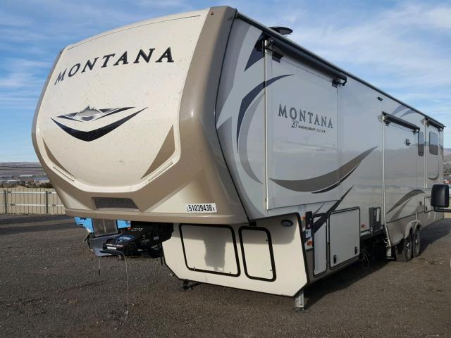 4YDF37928K4701070 - 2019 KEYSTONE MONTANA BEIGE photo 2