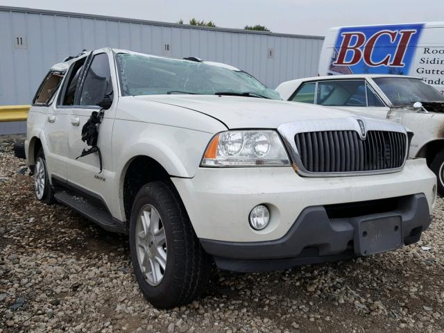 5LMEU88H44ZJ41280 - 2004 LINCOLN AVIATOR 白色 照片 1