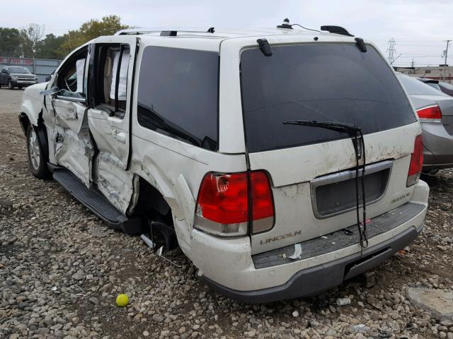 5LMEU88H44ZJ41280 - 2004 LINCOLN AVIATOR 白色 照片 3