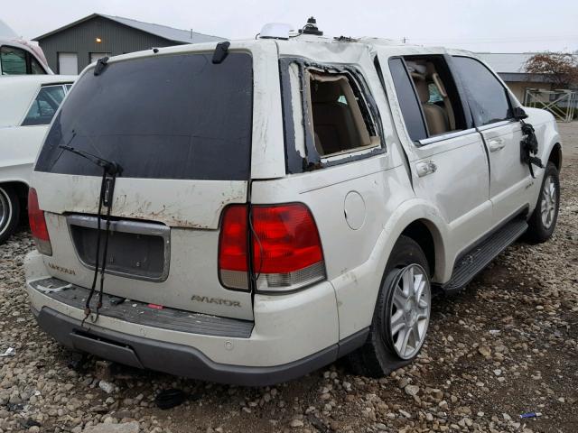 5LMEU88H44ZJ41280 - 2004 LINCOLN AVIATOR 白色 照片 4