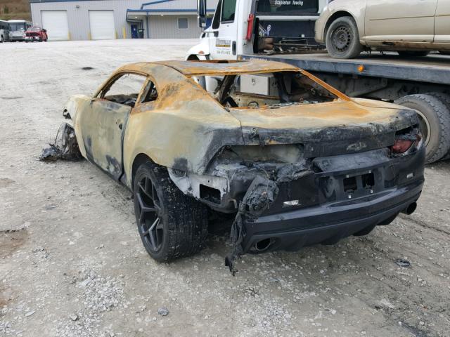 2G1FT1EW4B9196885 - 2011 CHEVROLET CAMARO 2SS BURN photo 3