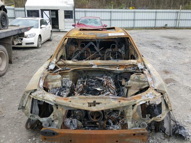 2G1FT1EW4B9196885 - 2011 CHEVROLET CAMARO 2SS BURN photo 9