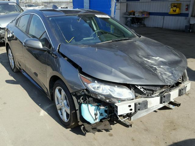 1G1RC6S58HU217142 - 2017 CHEVROLET VOLT LT GRAY photo 1