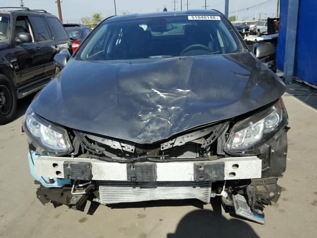 1G1RC6S58HU217142 - 2017 CHEVROLET VOLT LT GRAY photo 9