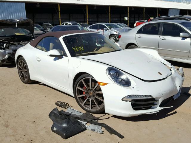 WP0CB2A90DS154542 - 2013 PORSCHE 911 CARRER WHITE photo 1