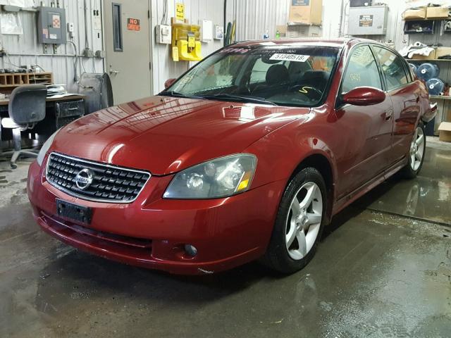 1N4BL11D85C356196 - 2005 NISSAN ALTIMA SE MAROON photo 2