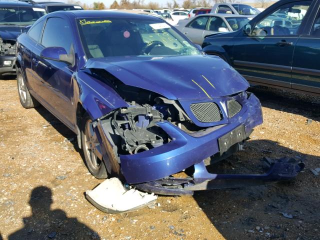 1G2AL15FX77378377 - 2007 PONTIAC G5 BLUE photo 1