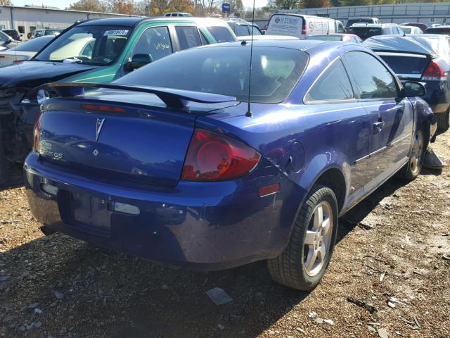 1G2AL15FX77378377 - 2007 PONTIAC G5 BLUE photo 4