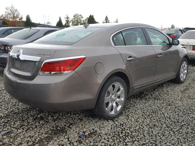 1G4GC5ED2BF298240 - 2011 BUICK LACROSSE C BROWN photo 4