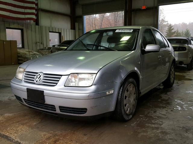 3VWRK69M03M019303 - 2003 VOLKSWAGEN JETTA GL GRAY photo 2