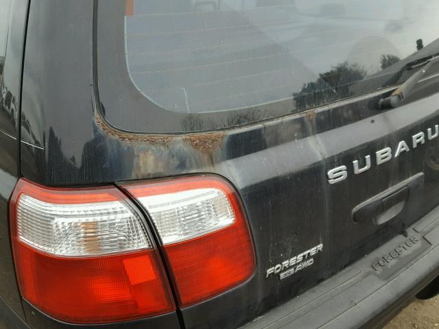 JF1SF65622H701737 - 2002 SUBARU FORESTER S Qara foto 9