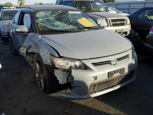 JTKJF5C77C3042900 - 2012 TOYOTA SCION TC 灰色 照片 1