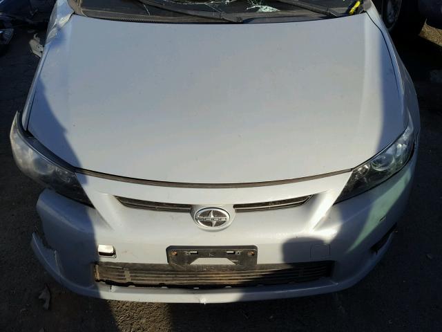 JTKJF5C77C3042900 - 2012 TOYOTA SCION TC 灰色 照片 7